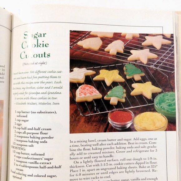 Taste of Homes Holiday and Celebrations Cookbook 2001 HB Thanksgiving Christmas - Picture 5 of 8